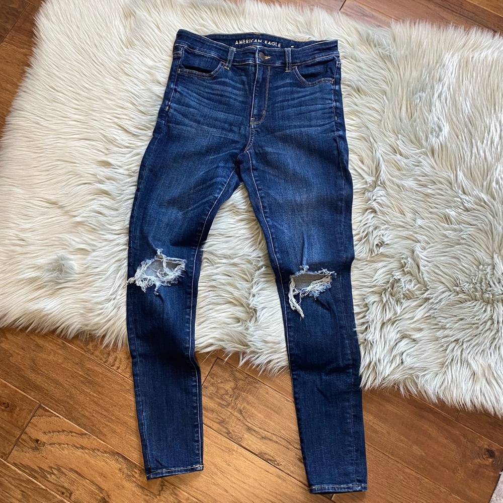 AEO Hi-Rise Jegging Sz 8L